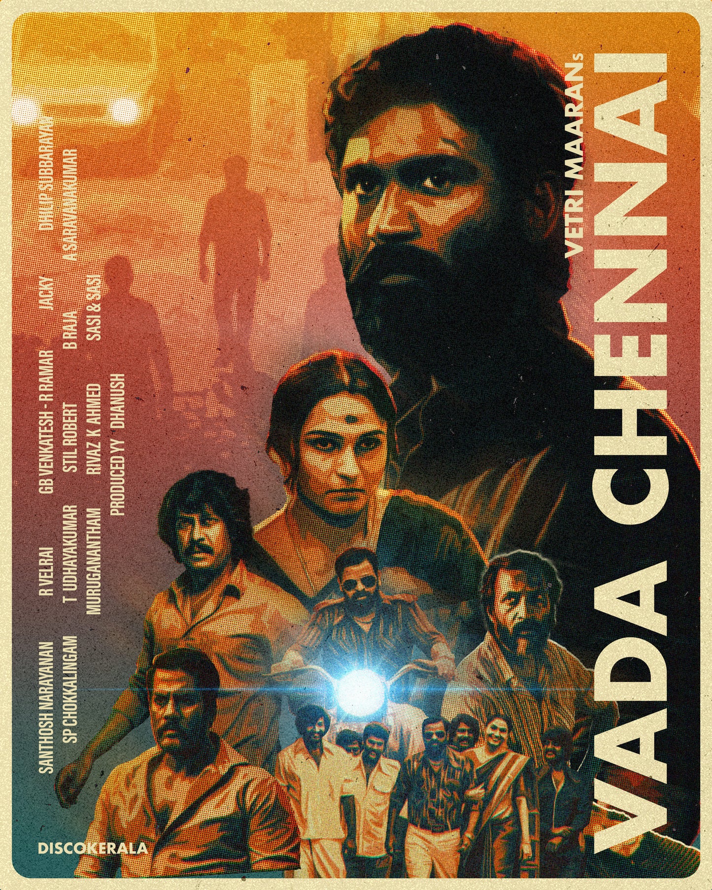 Wall Poster /  Vada Chennai / Discokerala